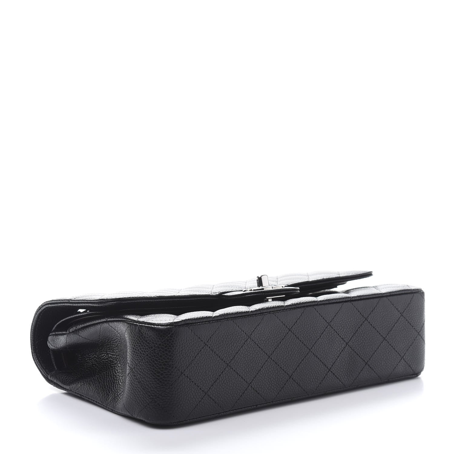 Chanel Caviar Quilted Medium Double Flap Black 4 of 11