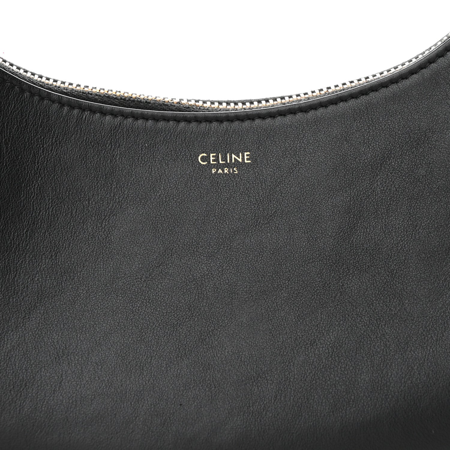 Celine Smooth Calfskin Medium Strap Ava Shoulder Bag Black 7 of 10