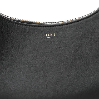 Celine Smooth Calfskin Medium Strap Ava Shoulder Bag Black 7 of 10