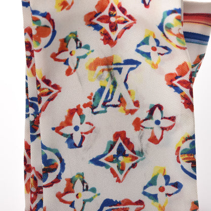 Louis Vuitton Silk Monogram Rainbow Bandeau White 5 of 5