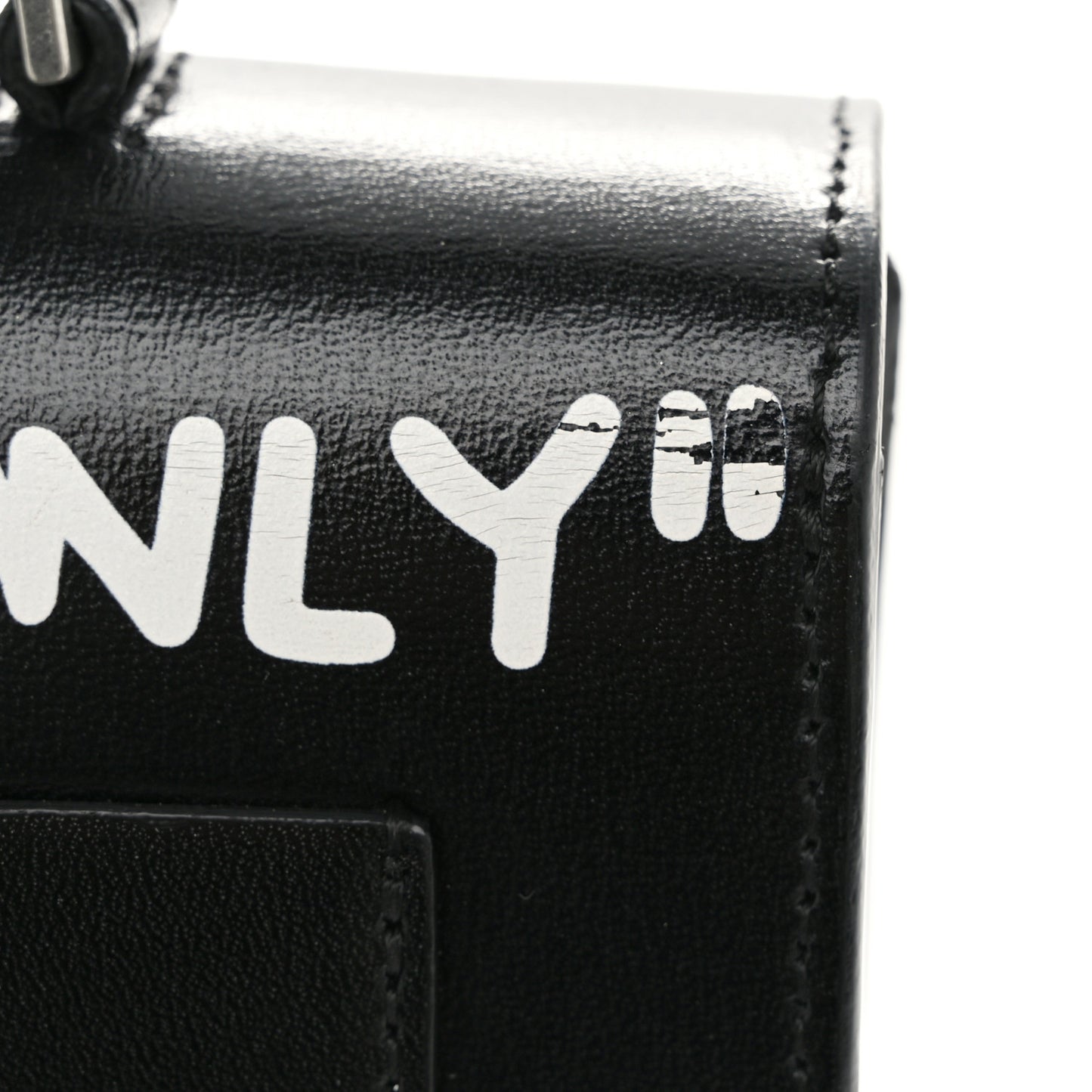 Calfskin Salary Jitney 1.4 Shoulder Bag Black