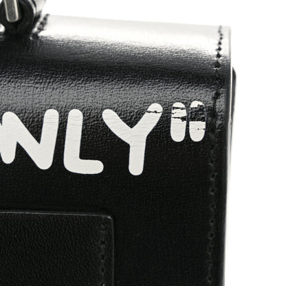 Off-White Calfskin Salary Jitney 1.4 Shoulder Bag Black 11 of 15