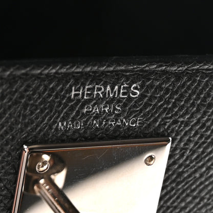 Hermes Epsom Kelly Sellier 28 Black 6 of 10