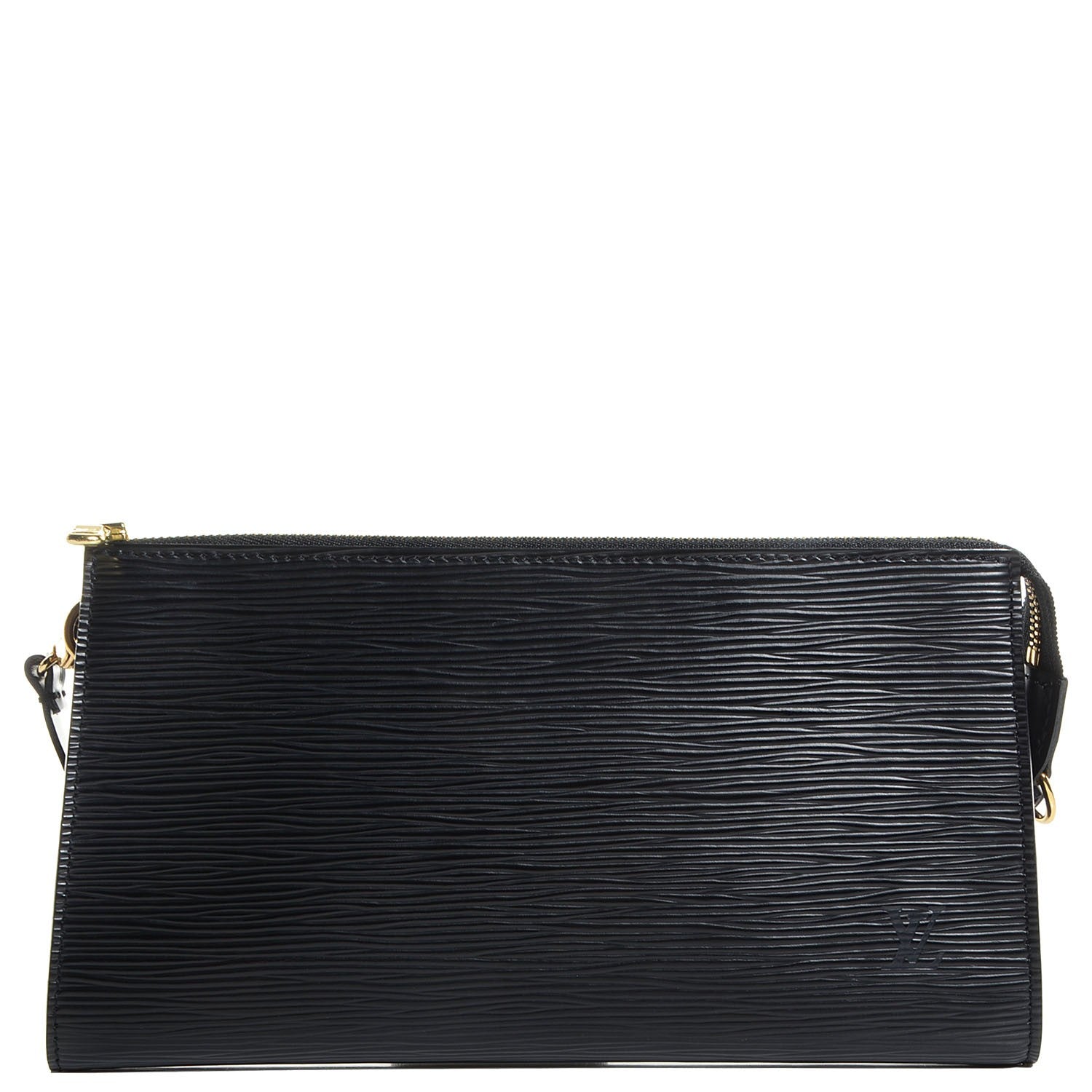 Louis Vuitton Epi Pochette Accessories 24 Black 1 of 7