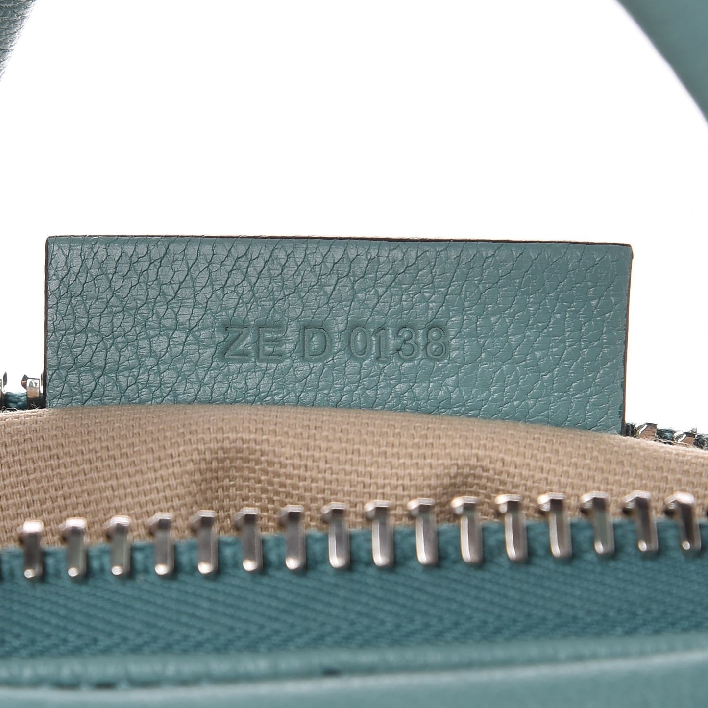 Sugar Goatskin Mini Antigona Aqua