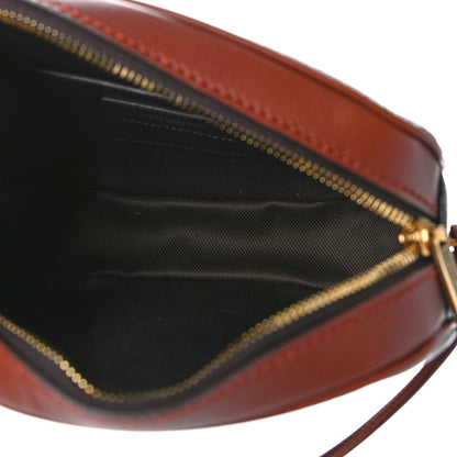 Saint Laurent Canvas Smooth Calfskin Le Monogramme Small Camera Bag Chestnut 5 of 8