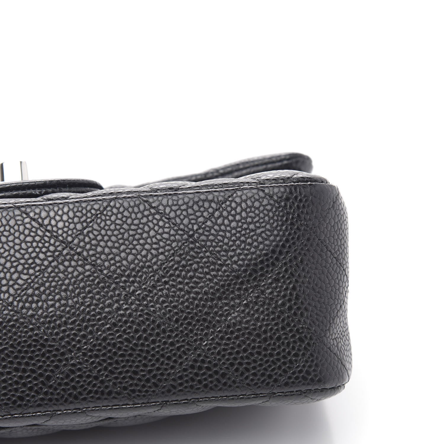 Chanel Caviar Quilted Mini Rectangular Flap Black 10 of 12