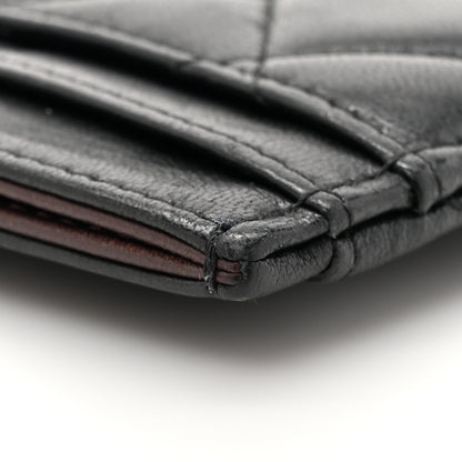 Chanel Lambskin Quilted Card Holder Black 11 of 12