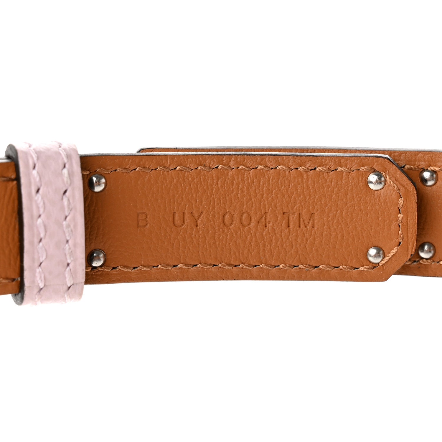Hermes Epsom Kelly Belt Mauve Pale 4 of 5