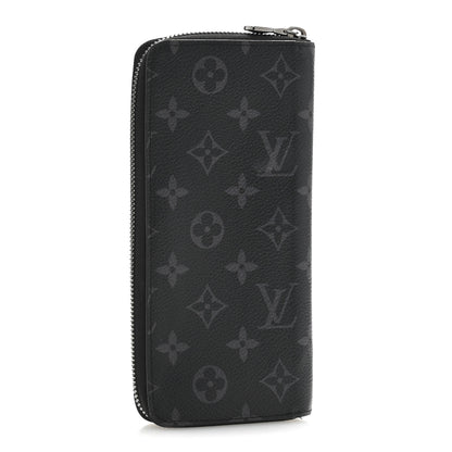 Louis Vuitton Monogram Eclipse Vertical Zippy Wallet 3 of 10
