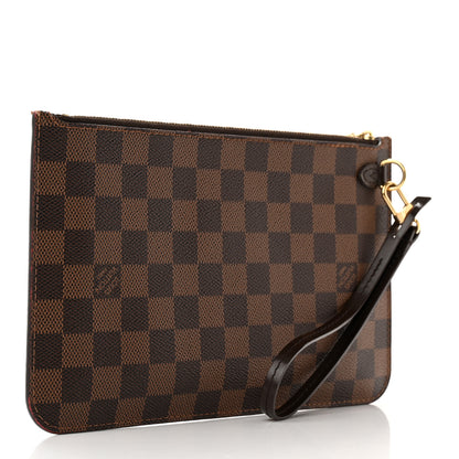 Louis Vuitton Damier Ebene Neverfull MM GM Pochette 3 of 13