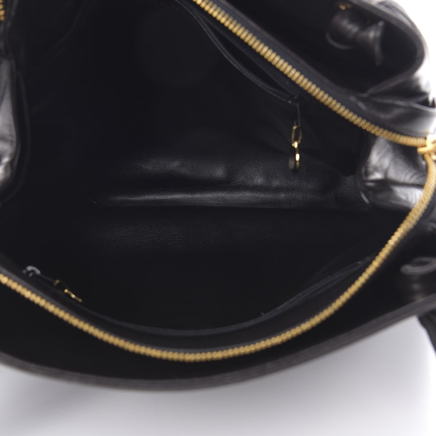 Chanel Lambskin CC Tote Black 6 of 18