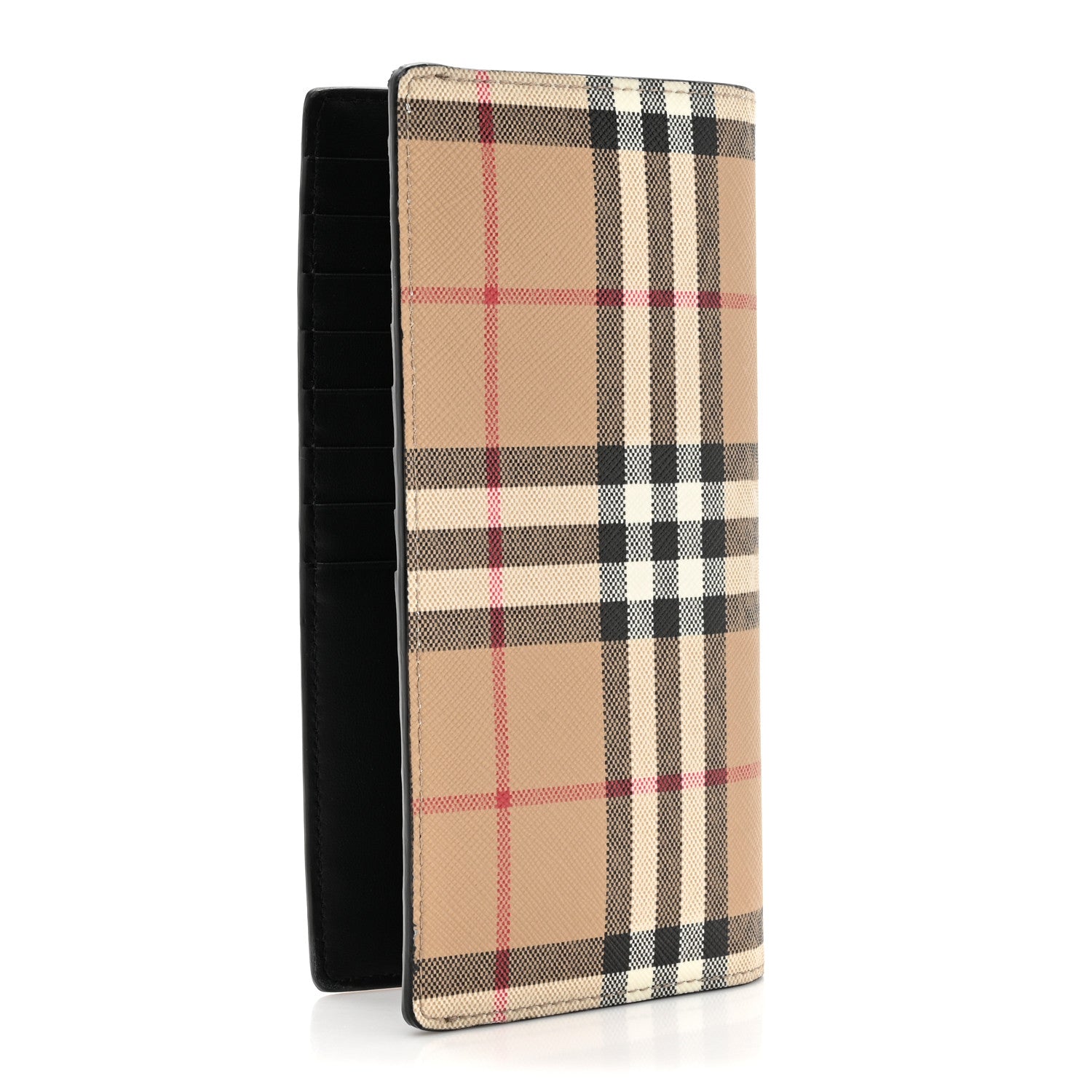 Burberry Vintage Check Continental Wallet Archive Beige 3 of 9