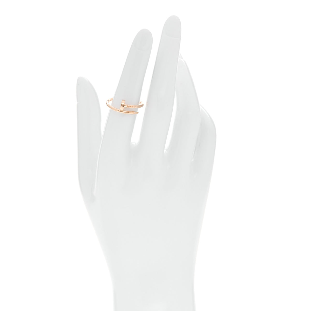 Cartier 18K Pink Gold Small Juste Un Clou Ring 52 6 2 of 6