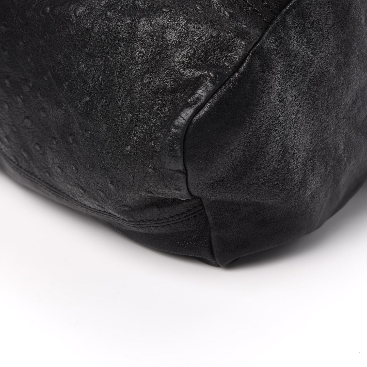 Ostrich Large Pandora Black
