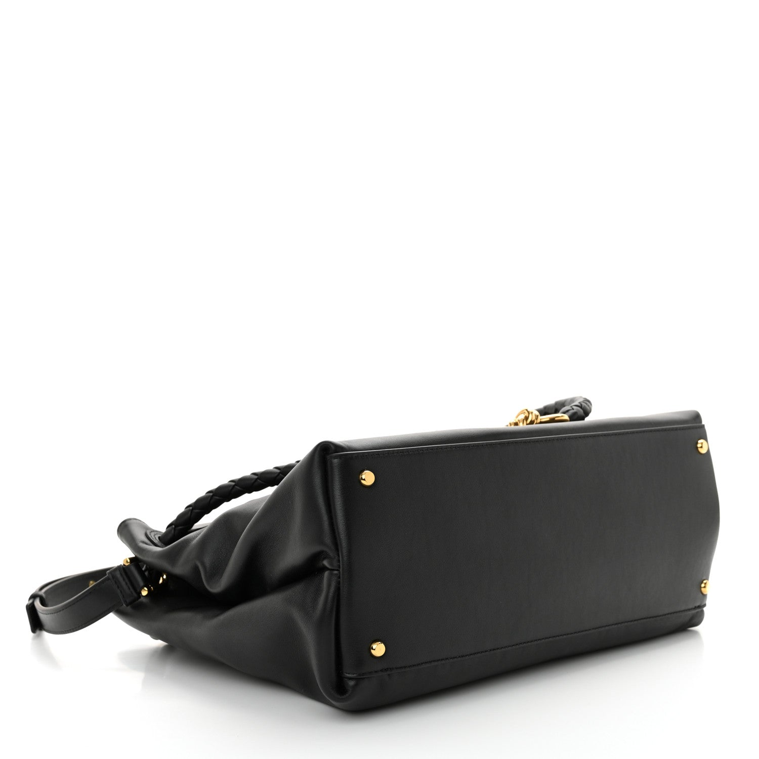 Bottega Veneta Silky Calfskin Medium Ciao Ciao Black 4 of 12
