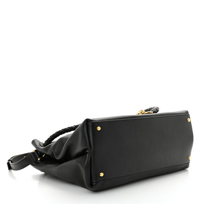 Bottega Veneta Silky Calfskin Medium Ciao Ciao Black 4 of 12
