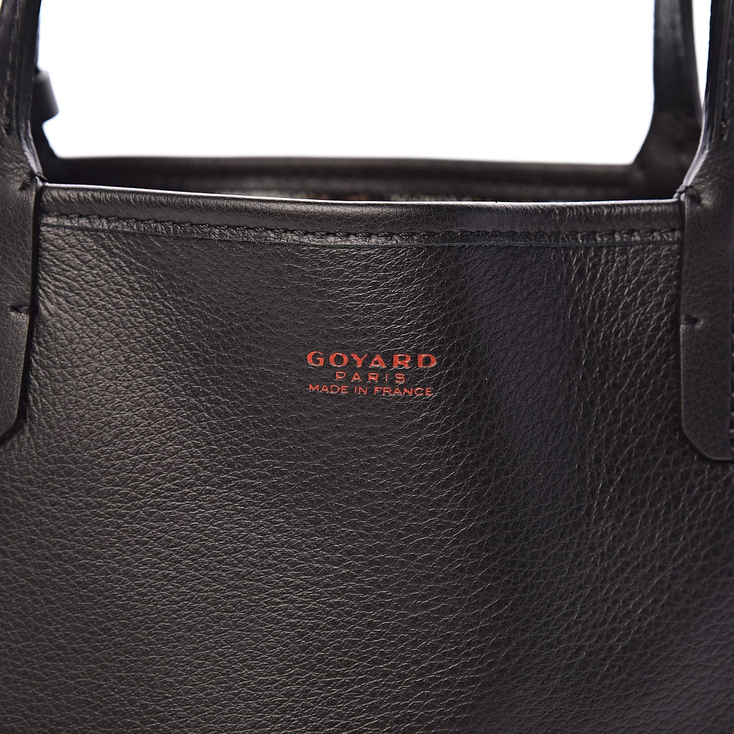 Goyardine Reversible Mini Anjou Black