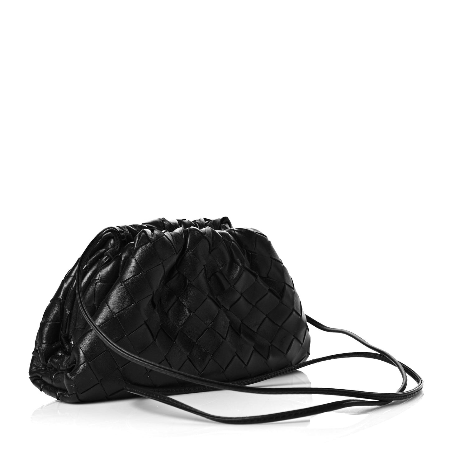 Nappa Intrecciato The Mini Pouch Black