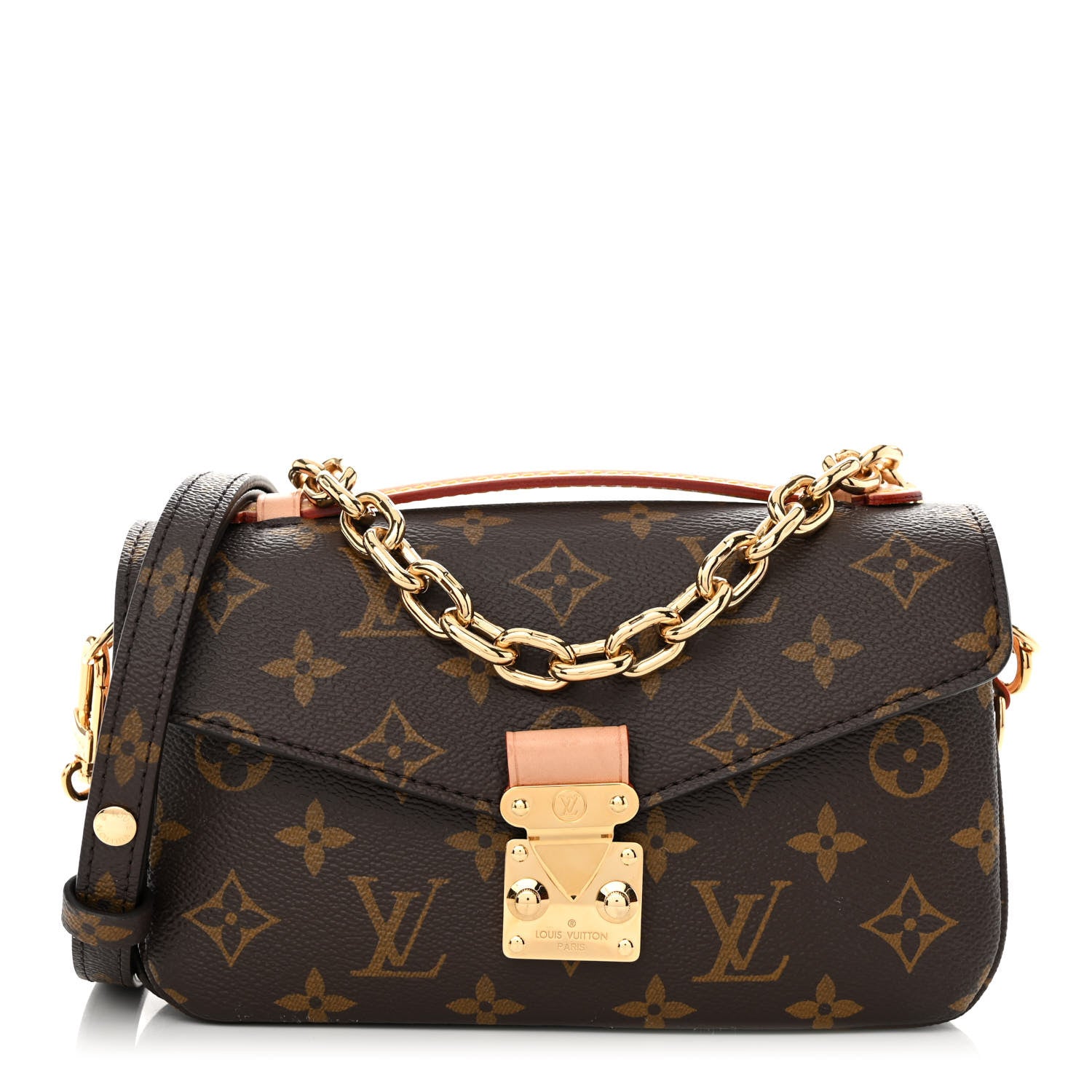Louis Vuitton Monogram Pochette Metis East West 1 of 9