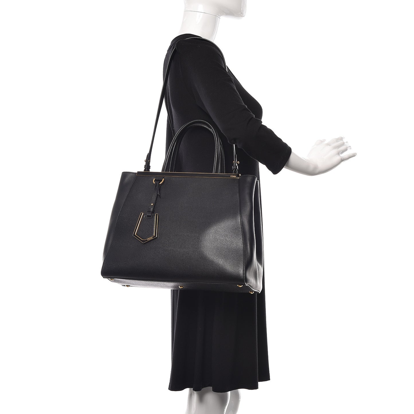 Vitello Elite Regular 2Jours Tote Black