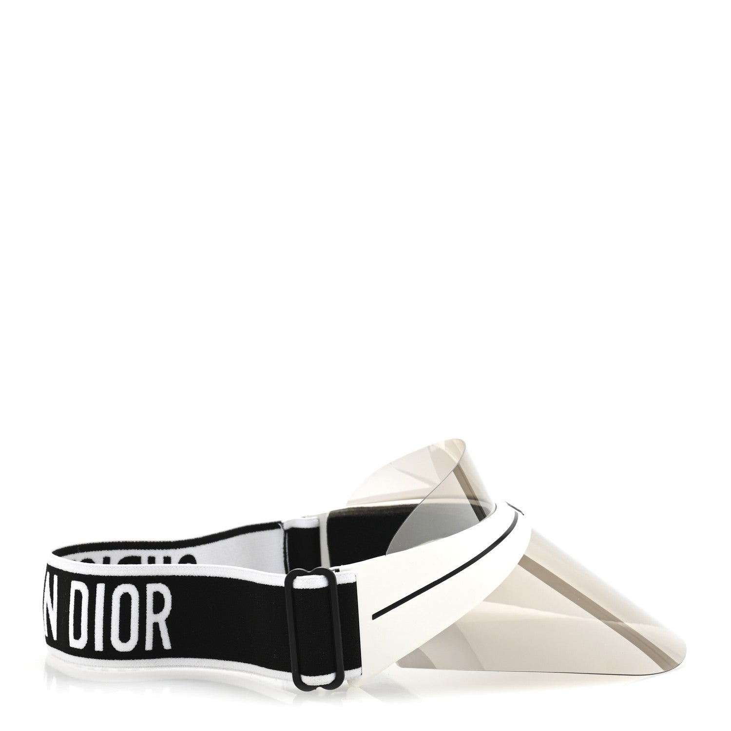 Christian Dior Mirrored DiorClub1 Sun Visor Silver 5 of 10