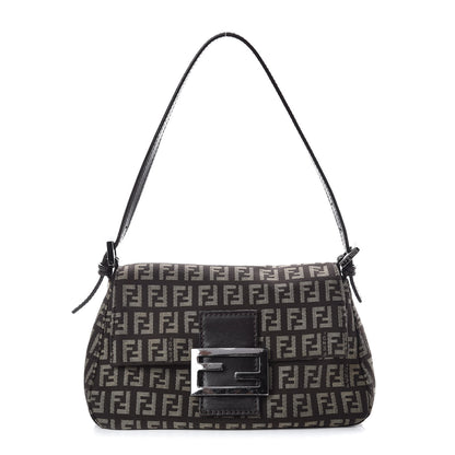 Fendi Zucchino Vitello Mini Mama Baguette Testa di Moro Beige 1 of 10