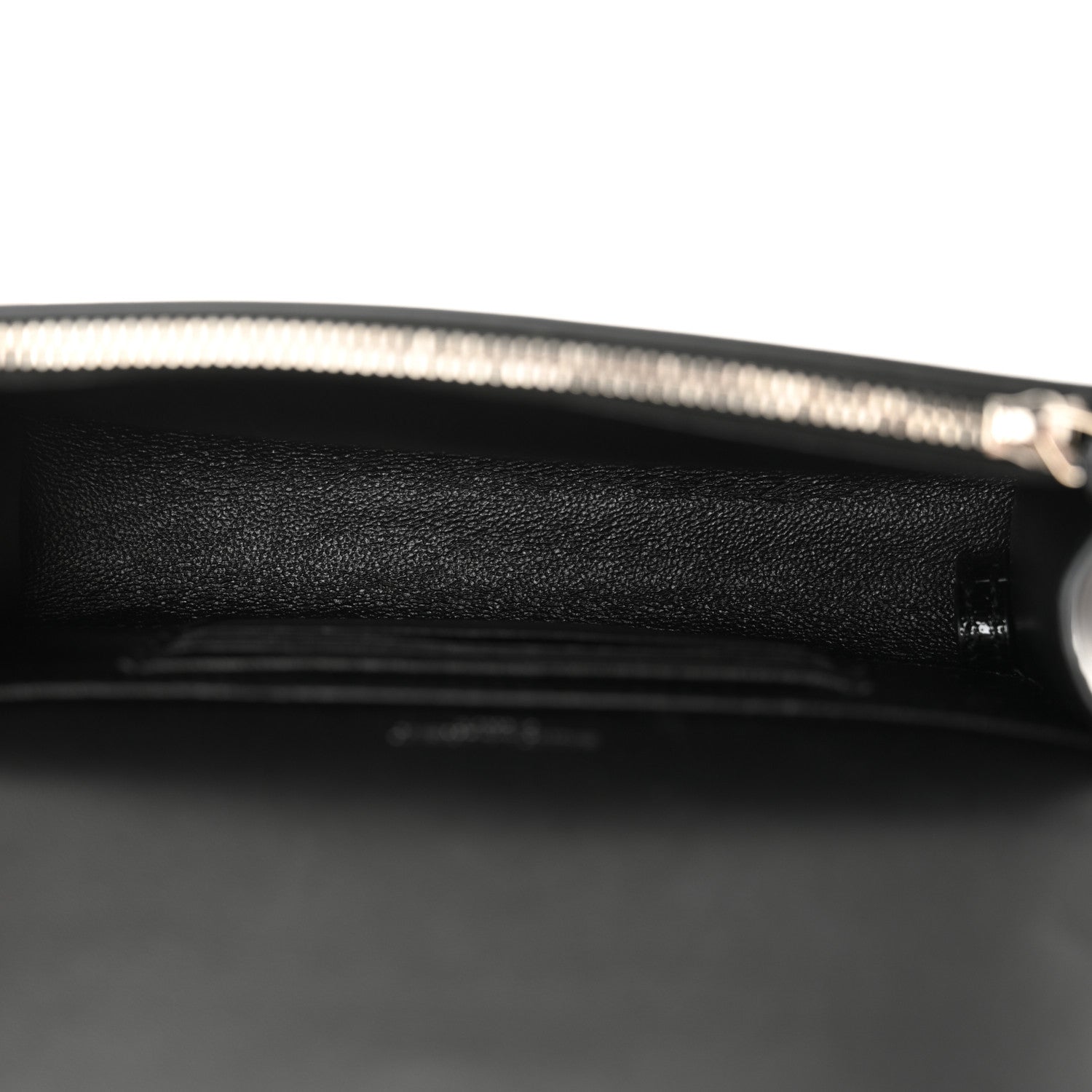 Saint Laurent Calfskin Lizard Embossed Monogram Kate Belt Bag Black 5 of 12