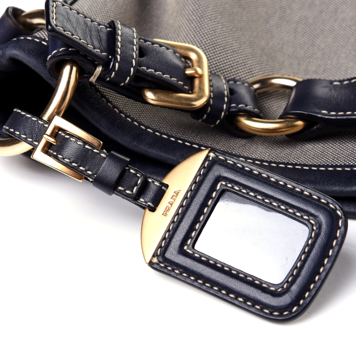 Jacquard Logo Hobo Corda Navy