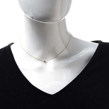 Cartier 18K Yellow Gold Diamond XS D'Amour Pendant Necklace 2 of 5