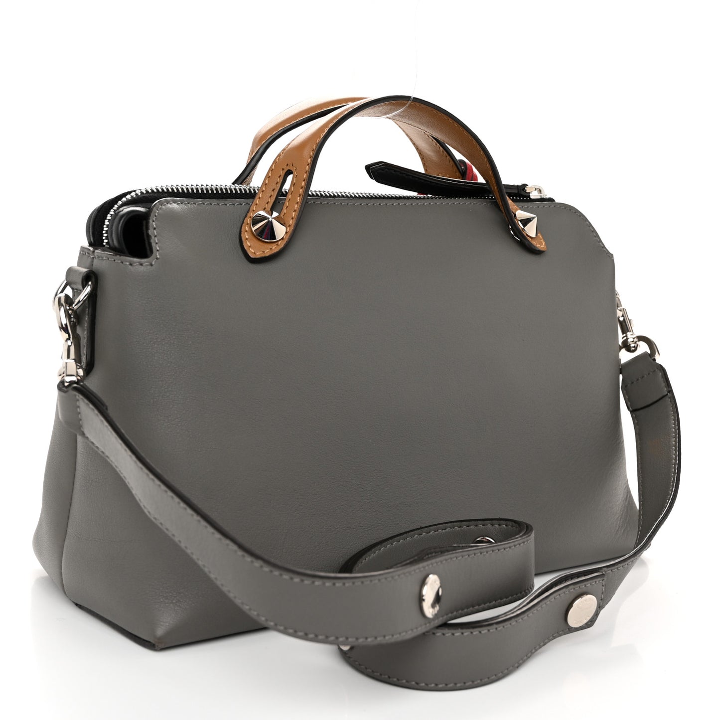 Vitello Dolce 4 Color Medium By The Way Boston Bag Argilla Fragola Multicolor