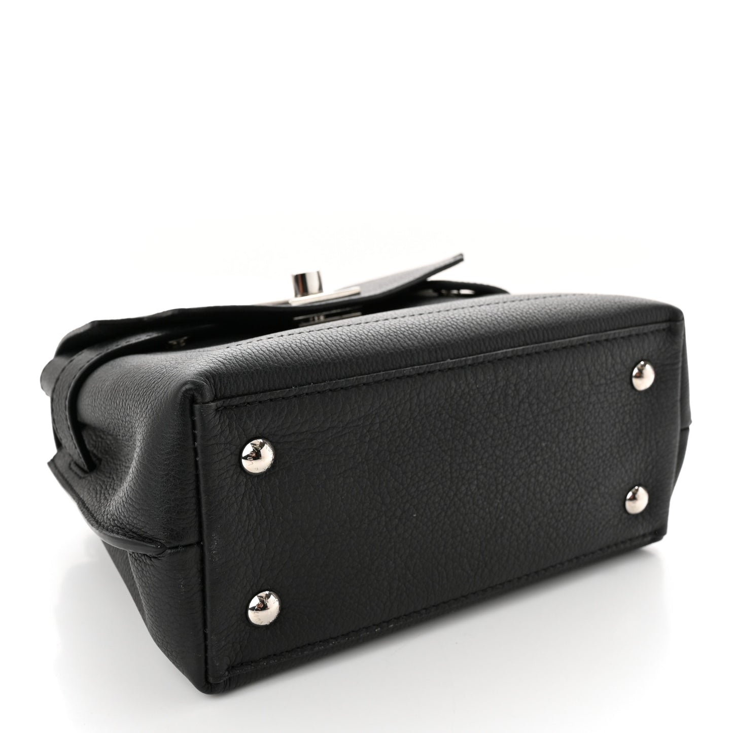 Calfskin Lockme Ever Mini Black
