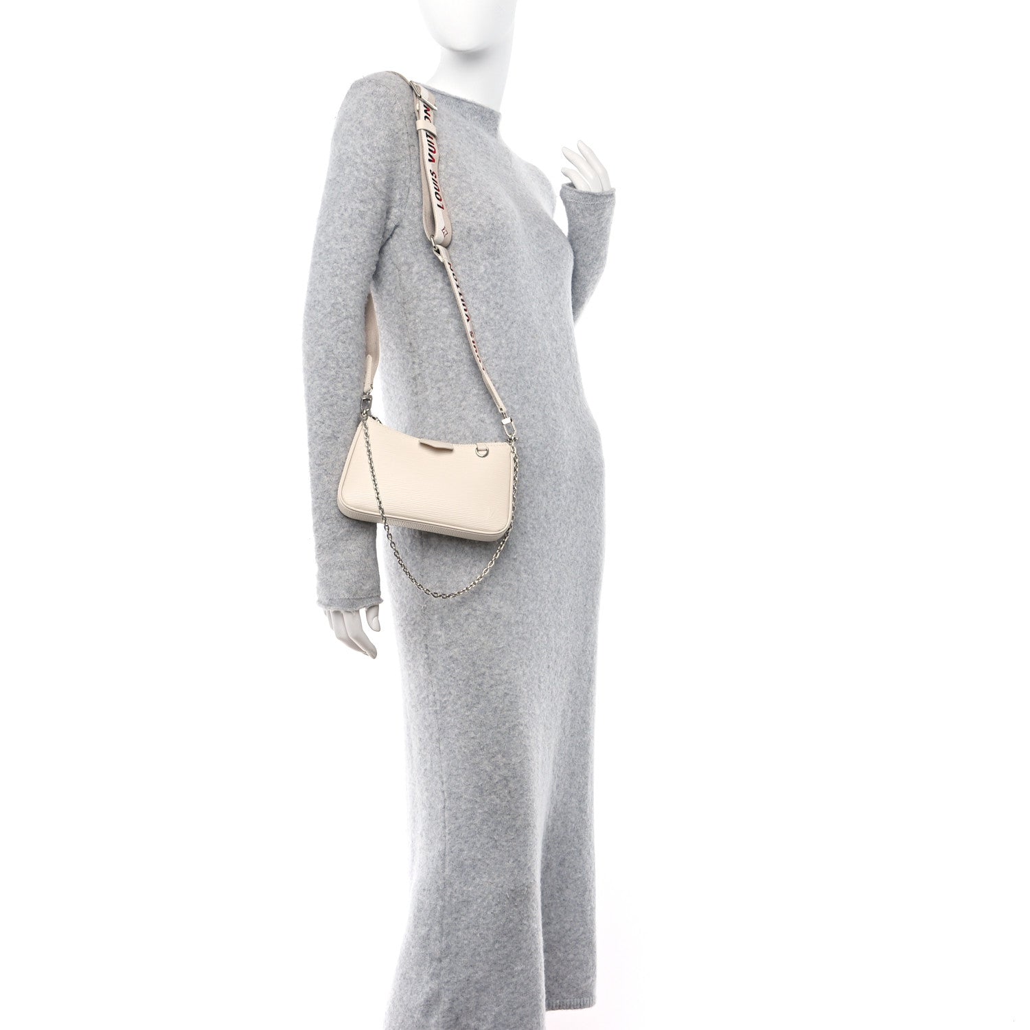 Louis Vuitton Epi Logo Easy Pouch On Strap Quartz 2 of 10