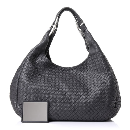 Bottega Veneta Nappa Intrecciato Large Campana Hobo Shadow 2 of 12