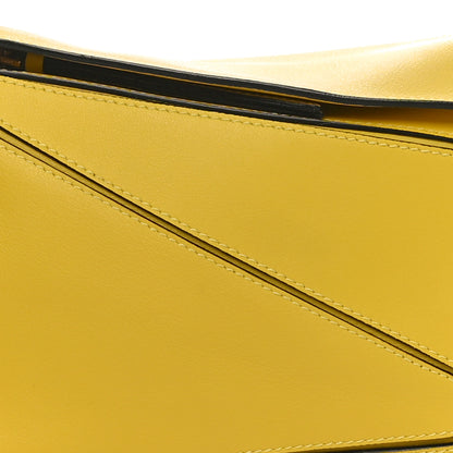 Loewe Calfskin Small Puzzle Bag Yellow 7 of 9