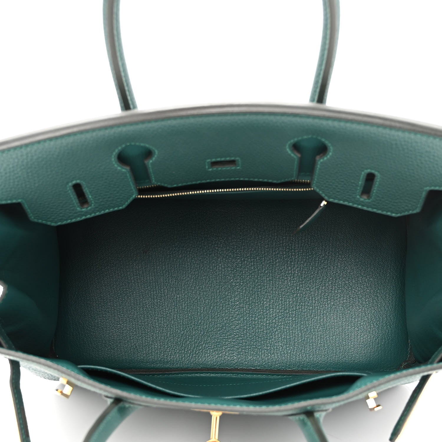 Hermes Togo Birkin 30 Malachite 5 of 13