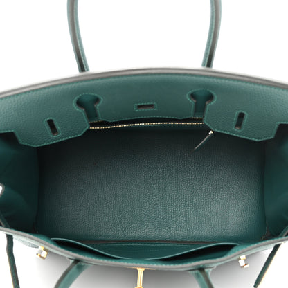 Hermes Togo Birkin 30 Malachite 5 of 13