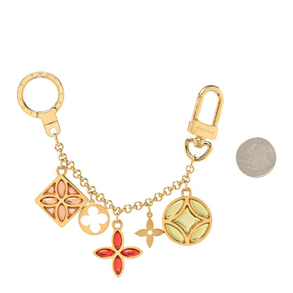 Louis Vuitton Ice Flower Key Chain Bag Charm 1 of 4