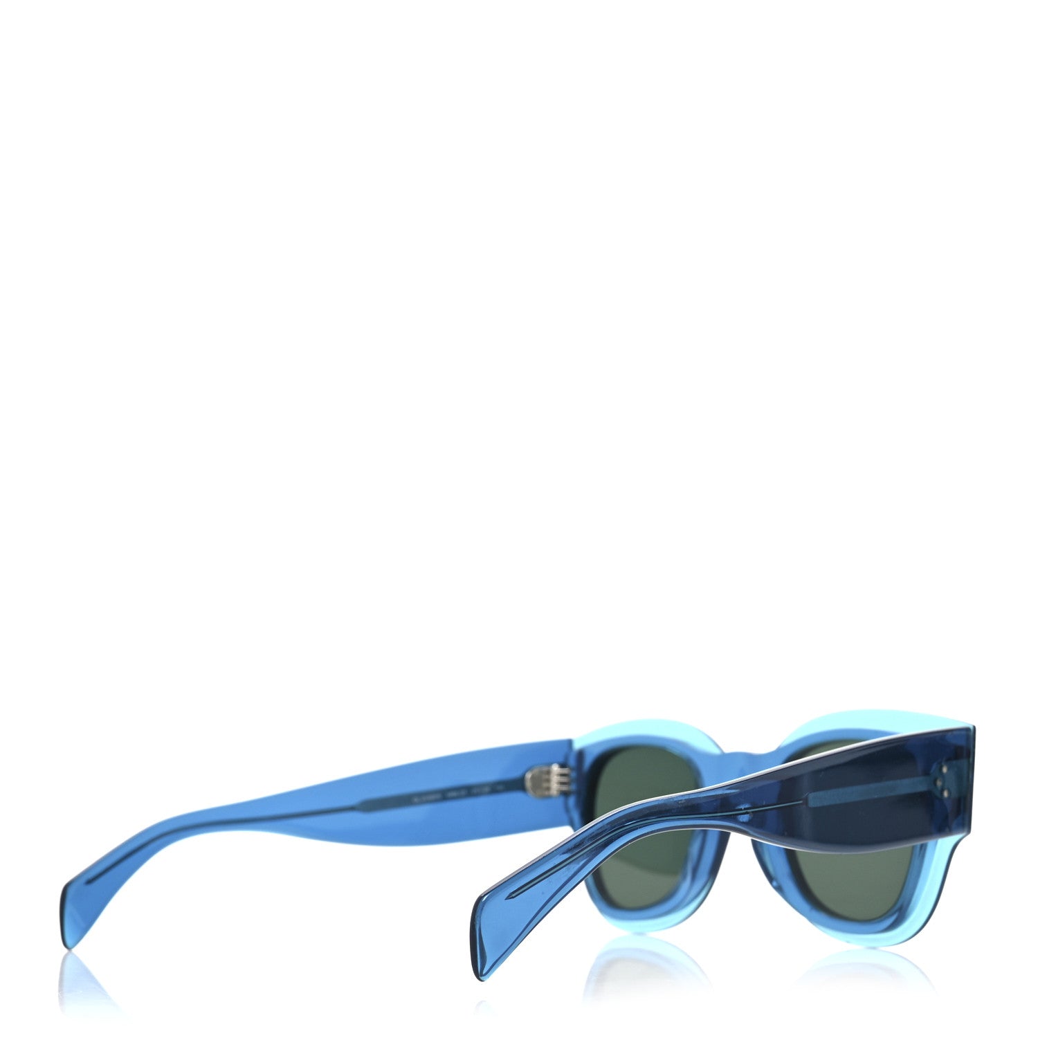 Celine Acetate Sunglasses CL 41446/S Blue 4 of 7