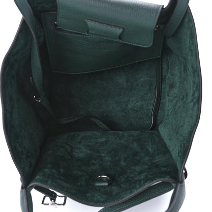 Celine Supple Grained Calfskin Small Big Bag Dark Green 4 of 8