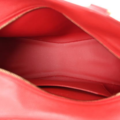 Balenciaga Grained Calfskin Neo Classic Gold Hardware S City Medium Red 5 of 10