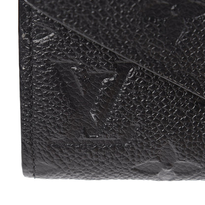 Louis Vuitton Empreinte Victorine Wallet Black 12 of 15