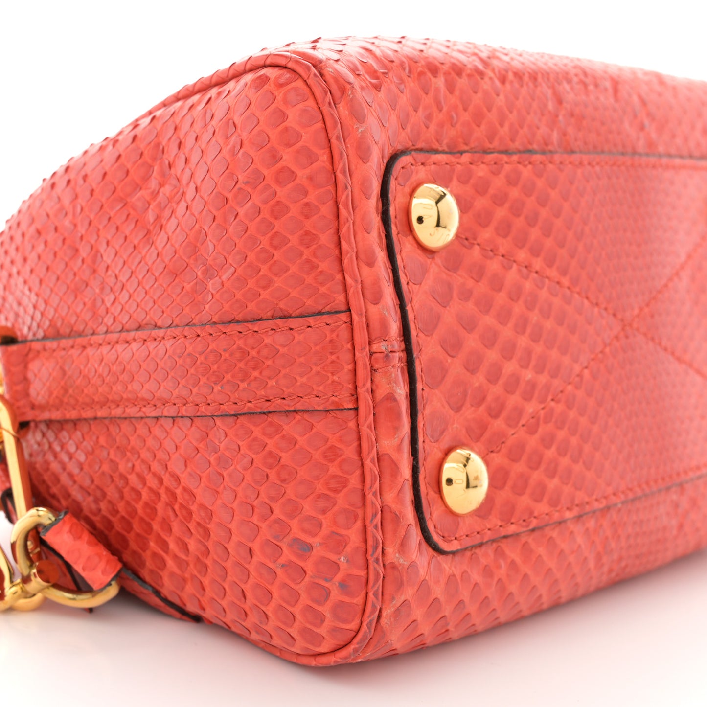 Snakeskin Embossed Monogram Speedy Bandouliere 20 Orient