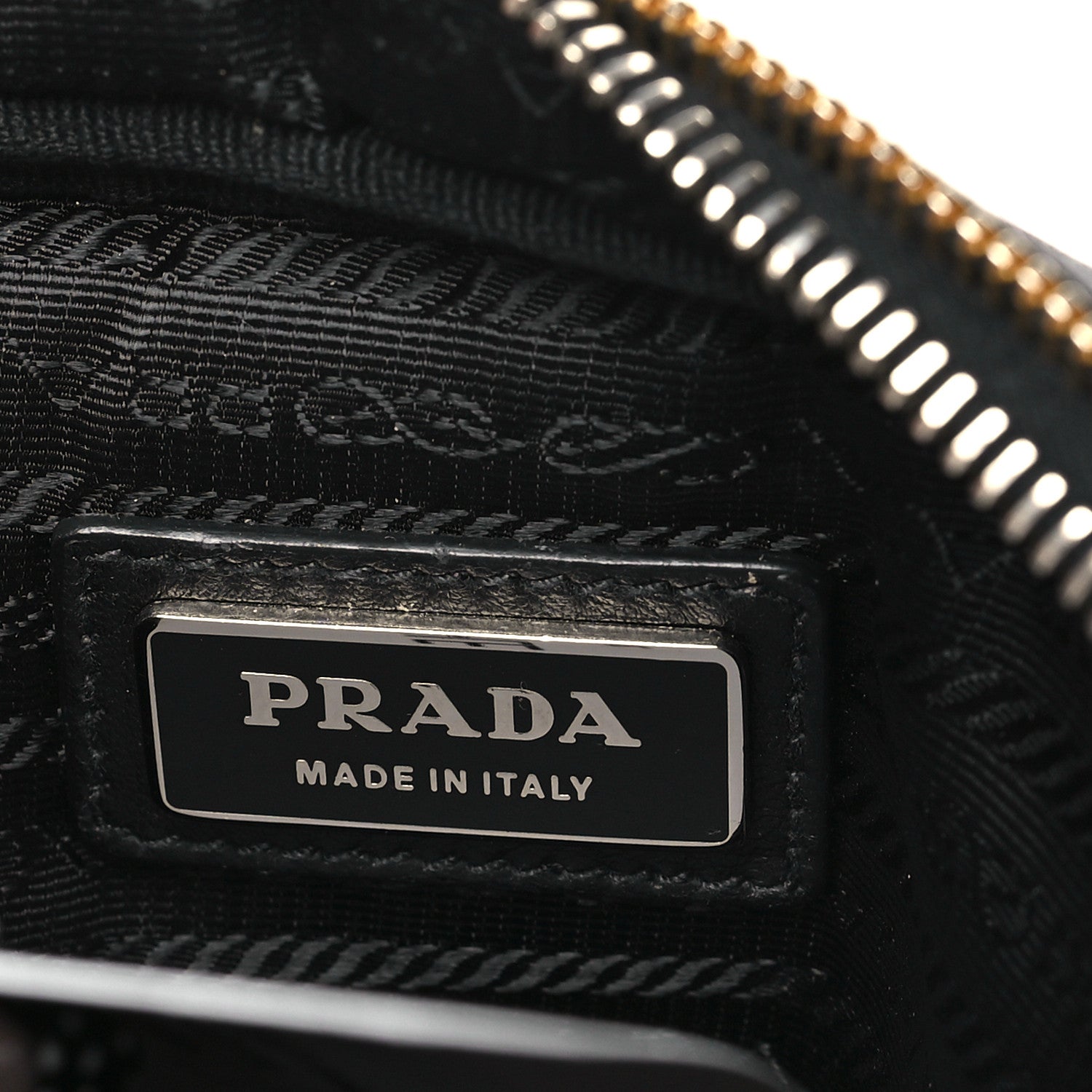Prada Nappa Bow Camera Bag Black 6 of 10