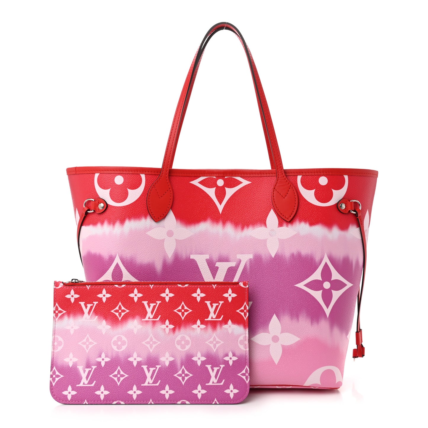 Monogram Escale Neverfull MM Rouge