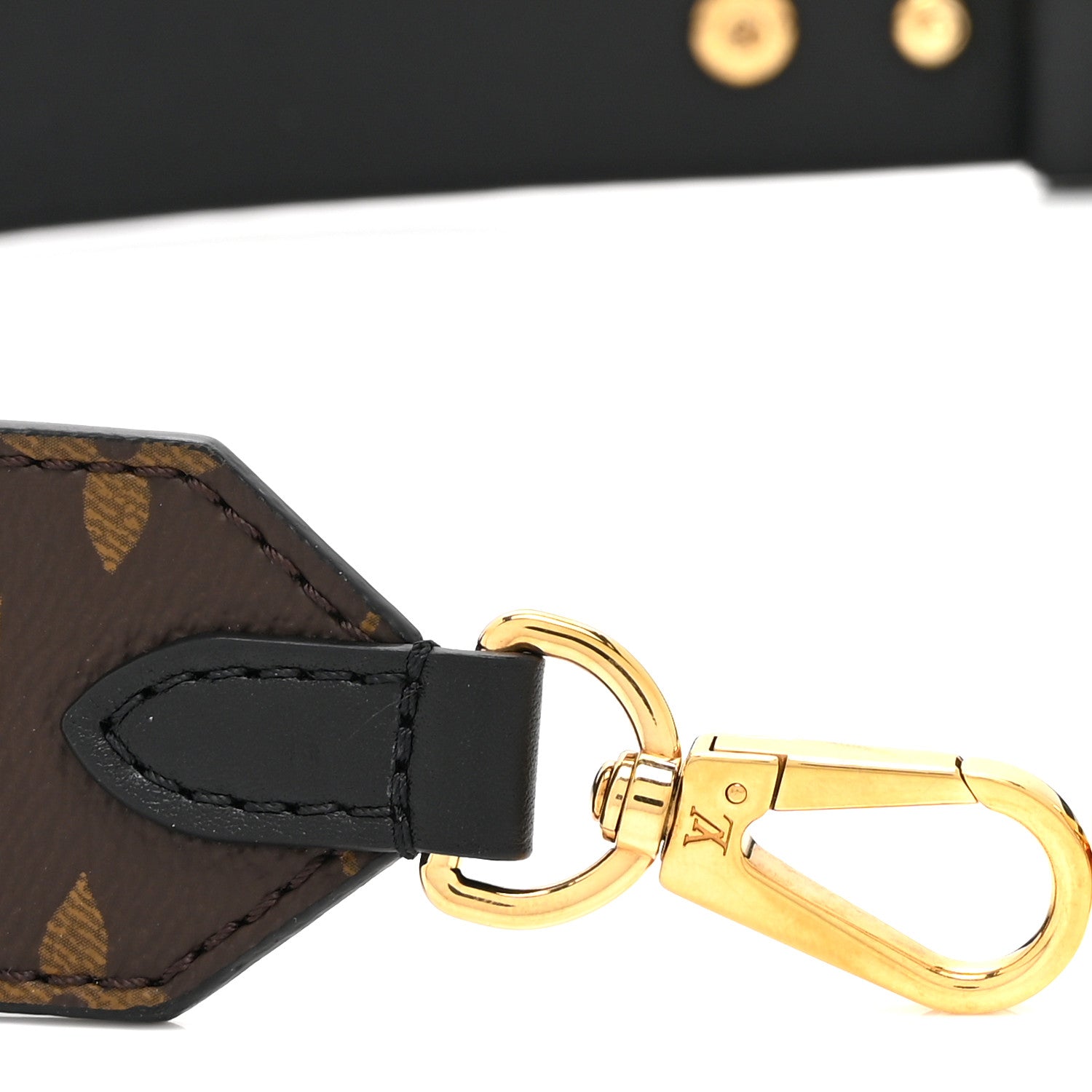 Louis Vuitton Monogram Adjustable Bandouliere Shoulder Strap Black 4 of 6