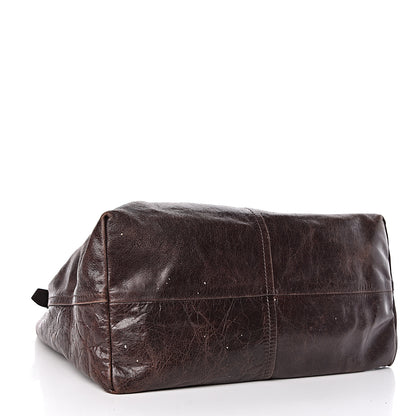 Prada Vitello Shine Hobo Bruciato 4 of 14