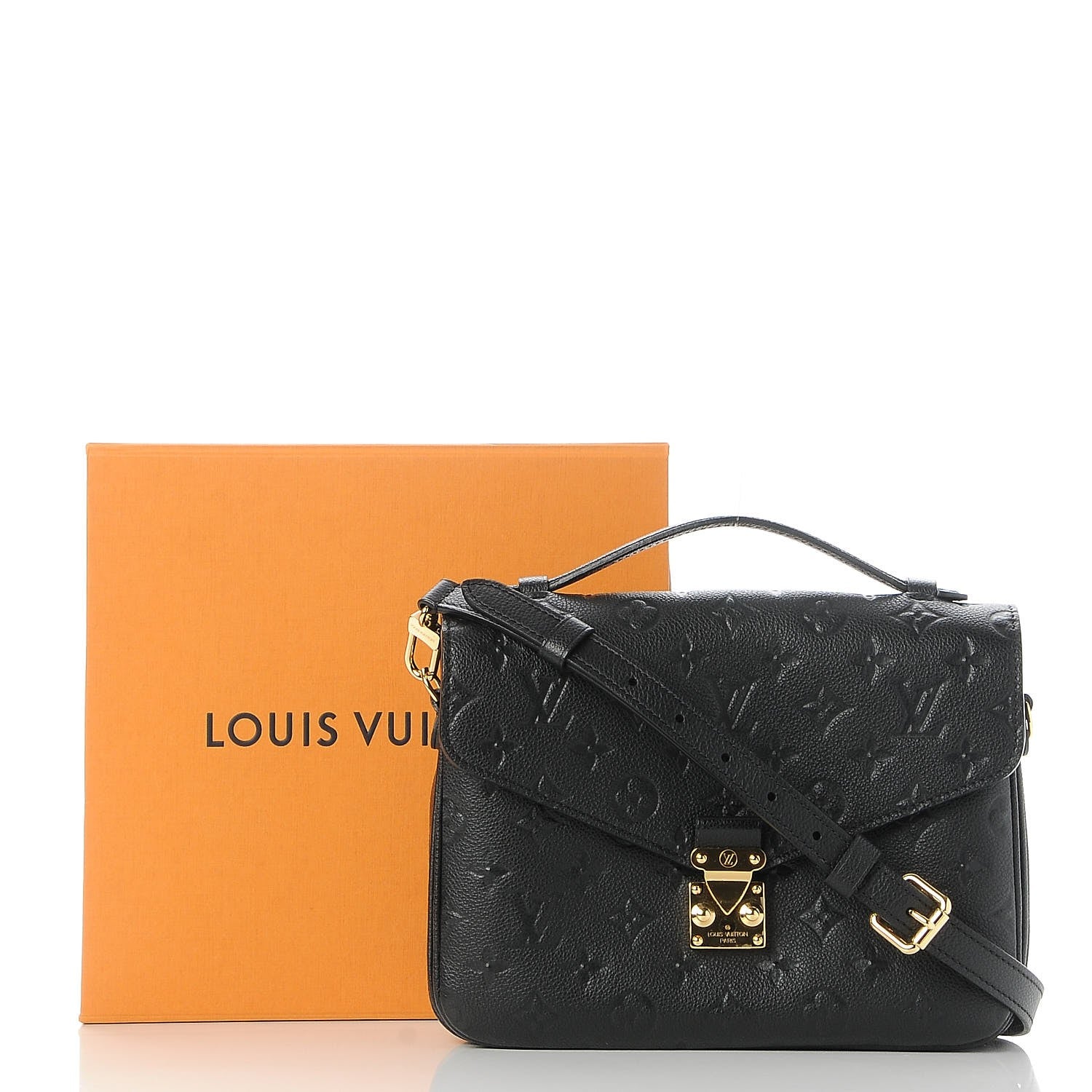 Louis Vuitton Empreinte Pochette Metis Black 8 of 8