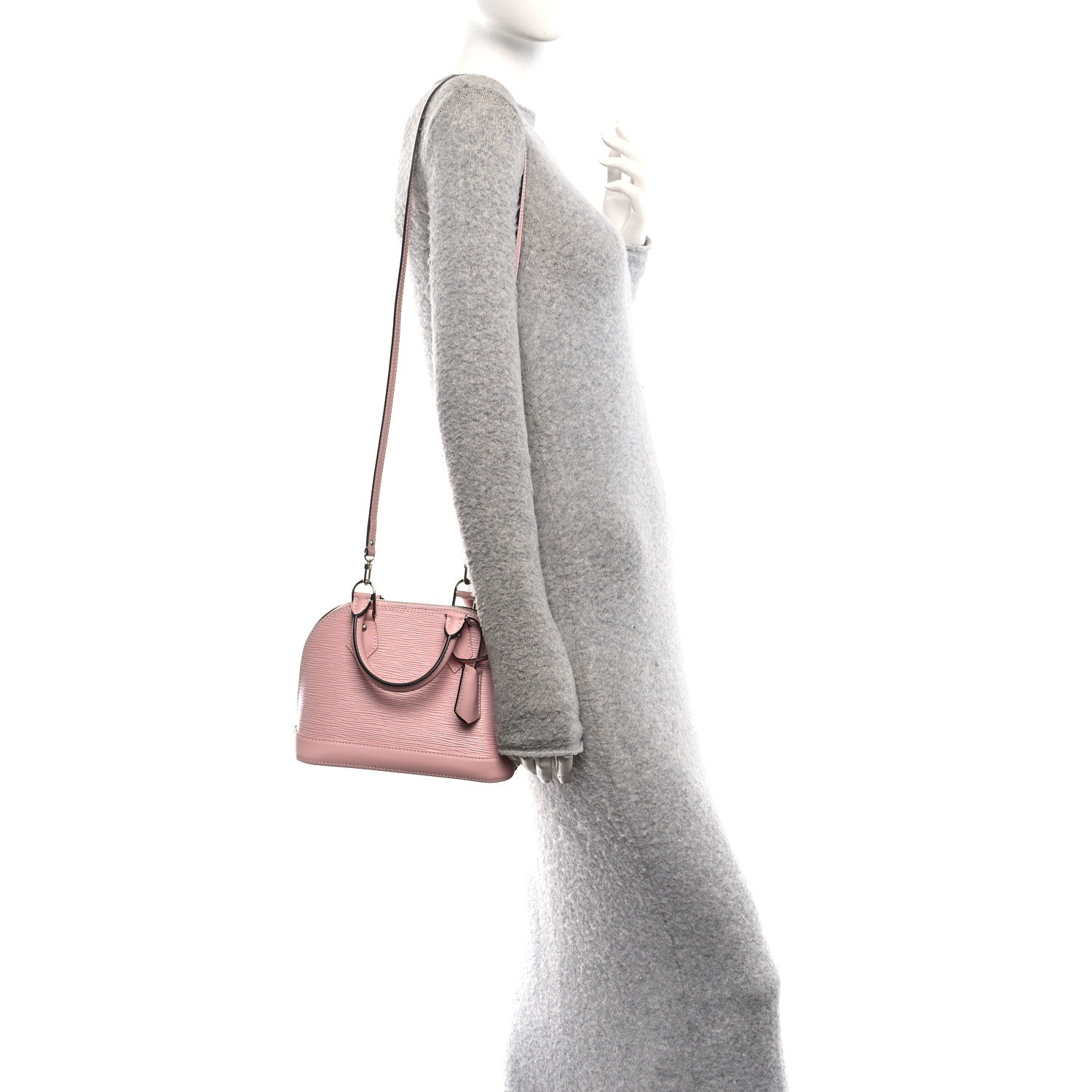 Louis Vuitton Epi Alma BB Rose Ballerine 2 of 13