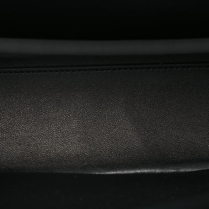 Celine Satinated Calfskin Medium 16 Top Handle Bag Black 6 of 13